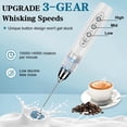 thumbnail image 3 of Batidor eléctrico portátil Milk Frother BSRGMS de 3 velocidades, acero inoxidable, 3 of 7