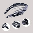 thumbnail image 3 of BESTYASH 5Pcs Black Plastic Hairpins Floral Banana Hair Clips Hair Ponytail Holder Durable, 3 of 5