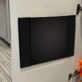 thumbnail image 6 of Black Adhesive Mesh Storage Pockets, Wall Mounted Elastic Mesh Organizer Bags with Tape Strips, Cabinet Door Storage Net for Home Kitchen Bathroom Office Car, Space Saving Small Item Holder, 30*25cm, 6 of 6