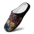 thumbnail image 3 of Mens Cozy Slippers Yu-Gi-Oh Warm Soft Plush Slipper Slip-on House Shoes for Home Indoor Outdoor, 3 of 7
