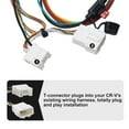 thumbnail image 4 of CARROFIX Vehicle Wiring Harness with 4 Way Flat Trailer Connector for 2012-2016 Honda CRV, 4 of 8
