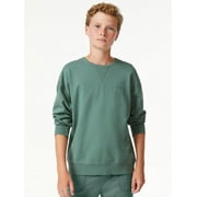 Free Assembly Boys Vintage Terry Crewneck, Sizes 4-18