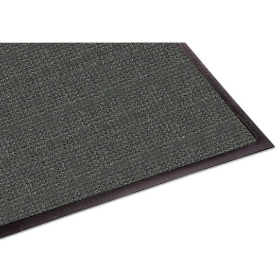 Guardian WaterGuard Indoor/Outdoor Wiper Scraper Floor Mat, Rubber/Nylon, 3'x10', Charcoal