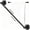 Black, variant on Towel Rail No Drilling 30 cm / 60 cm Adjustable Towel Rail Suction Cup for Bathroom Kitchen, 304 Stainless Steel Towel Holder, Towel Rail for Shower Wall, Load Capacity 5 kg/PC(Black)