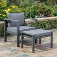 thumbnail image 6 of Lakeview 2-Pc Seat Set, Chair, Grey, Charcoal, 6 of 6