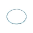 thumbnail image 1 of Collar Swarovski Matrix Tennis con cristales de color azul brillante rodio, 1 of 5