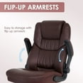 thumbnail image 5 of BestOffice Ergonomic Office Chair, Lumbar Support, Rolling Swivel for Men, Women(Brown), 5 of 7