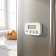thumbnail image 2 of REGALWOVEN Kitchen Timer with Loud Alarm, Magnetic Backing and Stand, Digital Cooking Timer for Kitchen and Training White-blue, 2 of 5