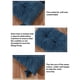 thumbnail image 4 of Bewildely Cojín para silla, cojín para asiento, alfombrilla para taburete, almohada para el suelo, antideslizante, Color sólido, de salón para Decoración del hogar Azul 42*30cm Bewildely  HA084064-01, 4 of 6