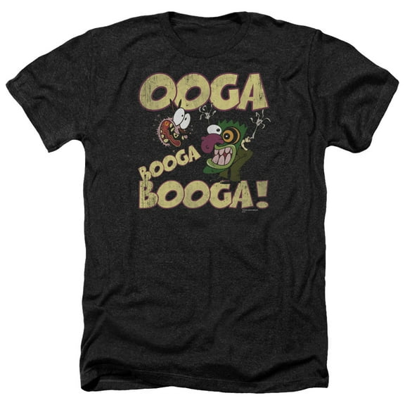 Courage - Ooga Booga Booga - Heather Short Sleeve Shirt - X-Large
