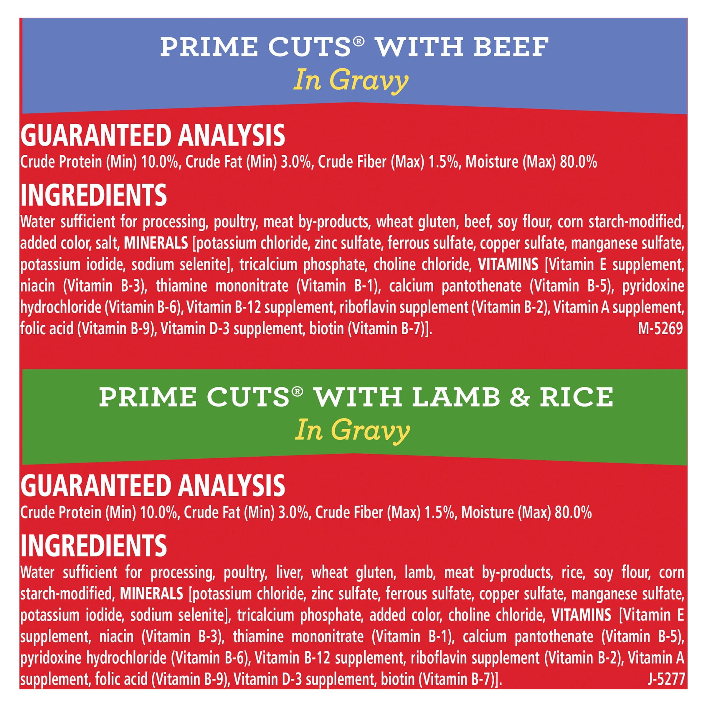 (12 Pack) Purina ALPO Gravy Wet Dog Food Variety Pack, Prime Cuts With Beef & With Lamb & Rice, 13.2 oz. Cans