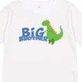 thumbnail image 4 of Inktastic Big Brother Green Dinosaur Boys Long Sleeve Toddler T-Shirt, 4 of 5
