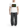 thumbnail image 5 of CafePress - Teach Peace Men's Light Pajamas - Men's Light Loose Fit Cotton Pajama Set, 5 of 7