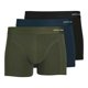 thumbnail image 1 of JACK&JONES Bóxers para hombre, paquete de 3 - JACBASIC BAMBOO TRUNKS, mezcla de viscosa y algodón Negro/azul/verde L (Large), 1 of 7