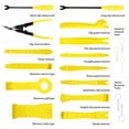 thumbnail image 3 of Kit de herramientas para quitar molduras de automóviles DNA MOTORING TOOLS-00251, color amarillo, 3 of 6