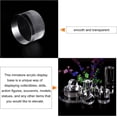 thumbnail image 3 of MECCANIXITY Clear Acrylic Solid Cylinder Round Display Riser, 1.2 inches (Height) x 2 inches (Diameter), for Showing Your Collectibles, Cosmetics, 3 of 4