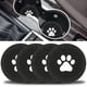 thumbnail image 1 of Posavasos para portavasos de coche, 4 posavasos de PVC con garra, posavasos antideslizantes para portavasos GM, accesorios interiores de coche, color negro Sailing Electrónica, 1 of 5