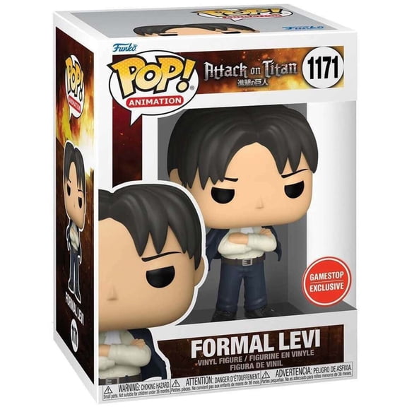 Collectible Funko POP! Animation: Attack on Titan - Formal Levi (GameStop) #1171