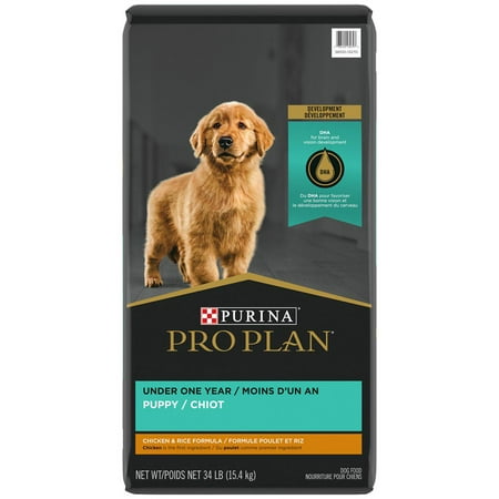 Purina Pro Plan High Protein Dry Puppy Food, Chicken and Rice Formula