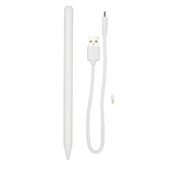 Tablet Magnetism Stylus Pen For Ios Tablet 10 9 8 7 6 For Ios Tablet Mini 6 5 For Ios Tablet Air 5 4 3 For Ios Tablet Pro White