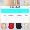 thumbnail image 2 of Fancifize Womens High Waist Underwear Soft Cotton Tummy Control Briefs Breathable Full Coverage Lace Panties, 2 of 5