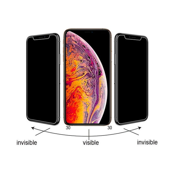Apple iPhone 8 Plus / iPhone 7 Plus / iPhone 6s Plus /iPhone 6 PLUS Privacy Screen Protector, Anti Spy 9H Tempered Glass Screen Protector [Anti-Fingerprint] [Full Coverage]