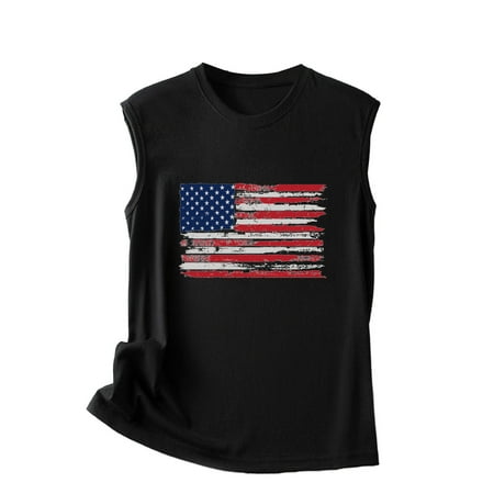 

All Cotton Pajamas Women Vest Shirt Neck Tee Blouse Round Print Sleeveless T Tops Tee Casual Tank Womens Women s T-Shirts 3x Sleeveless Shirts 4xl Blouse Push up Top