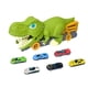 thumbnail image 2 of Juego de camiones de transporte de dinosaurios, juguetes de camiones de dinosaurios para coches de tracción trasera, juguetes de camiones de dinosaurios para niños, diseño exquisito, 2 of 8