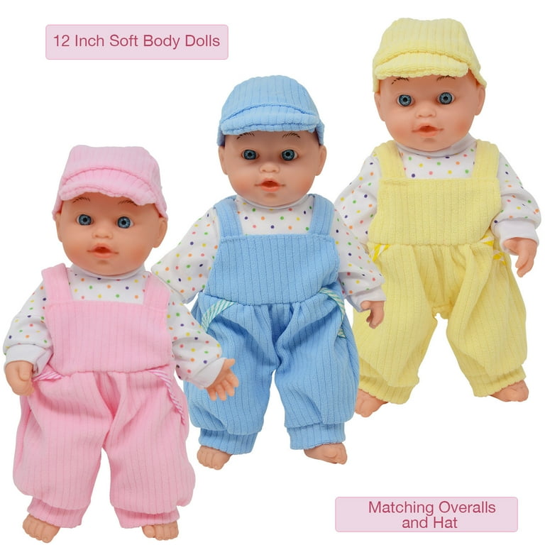 Triplet cheap baby dolls