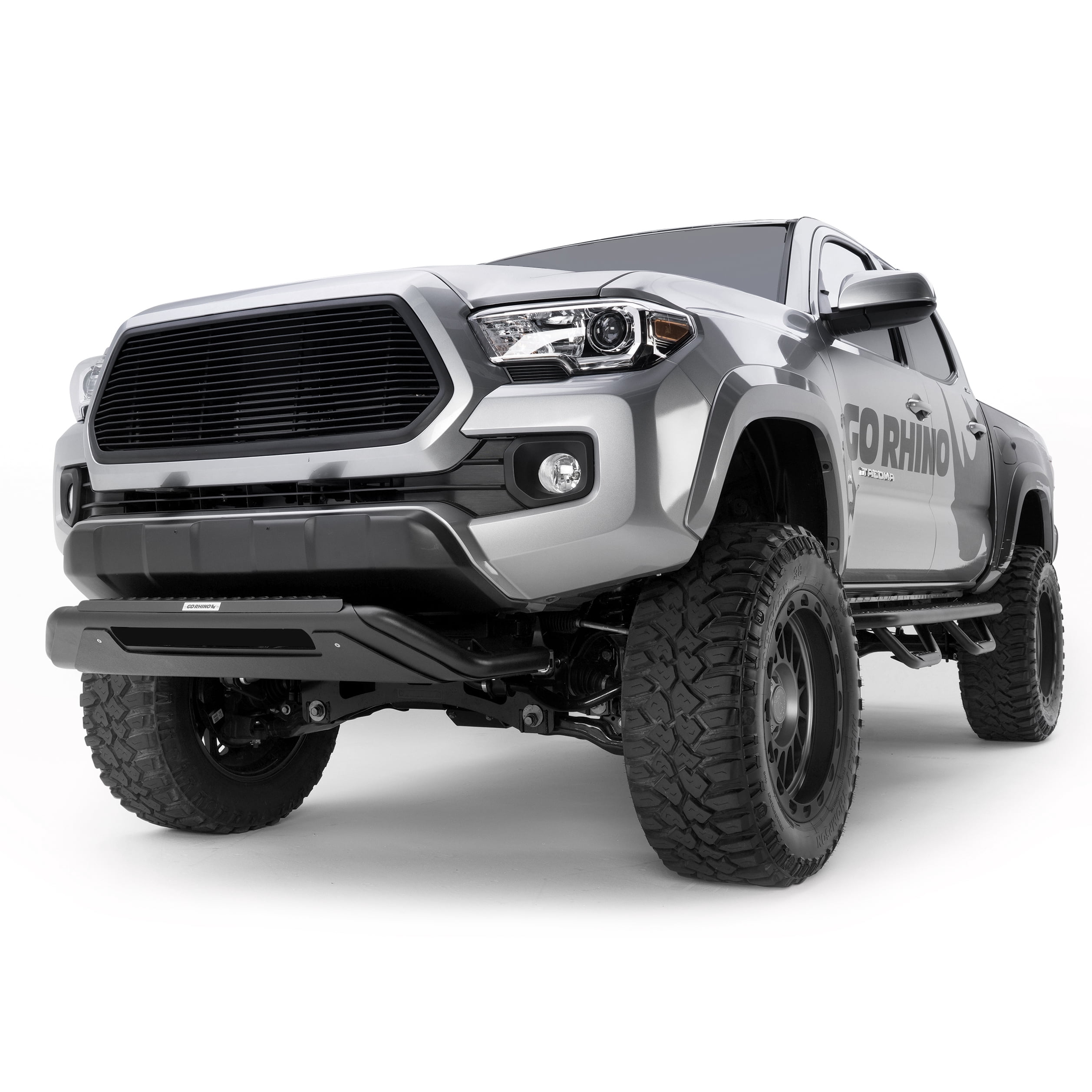 Go Rhino 566860T RC3 LR Light Ready Skid Plate Bull Bar with Mounting Brackets Kit For 09-23 1500, Ram 1500, 1500 Classic Fits select: 2009-2012 DODGE RAM 1500