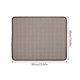 thumbnail image 5 of Greeniant Pet Mat Refrigeración Agua Absorbente Pet Pad Plegable Portátil Animal Mat para Verano, Azul, S, 50x40cm Suministros para gatos marrón METRO (60*50 cm), 5 of 6