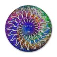 thumbnail image 2 of Next Innovations Steel Flamenco Sunface Wall Decor, 2 of 2