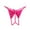 Hot Pink, variant on MuZeFu Sexy Open Crotch Underwear for Women Women's Fashion Sexy Transparent Low Waist Pants Panties Taste Drive Without Disengagement