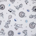 thumbnail image 2 of Disney 101 Dalmatians Black and White Fitted Crib Sheet, 2 of 4