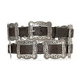 thumbnail image 1 of Nocona Western Belt Womens Concho Mocha Antique Silver N3444802, 1 of 2