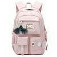 thumbnail image 1 of PENGXIANG Nylon School Backpack Large Capacity Girls School Bag Mochilas (Black), 1 of 7