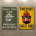 thumbnail image 3 of 2 Uds Señal Advertencia Placa Metal Vintage Kit Pintura Hierro Rectangular 30x40cm, 3 of 9