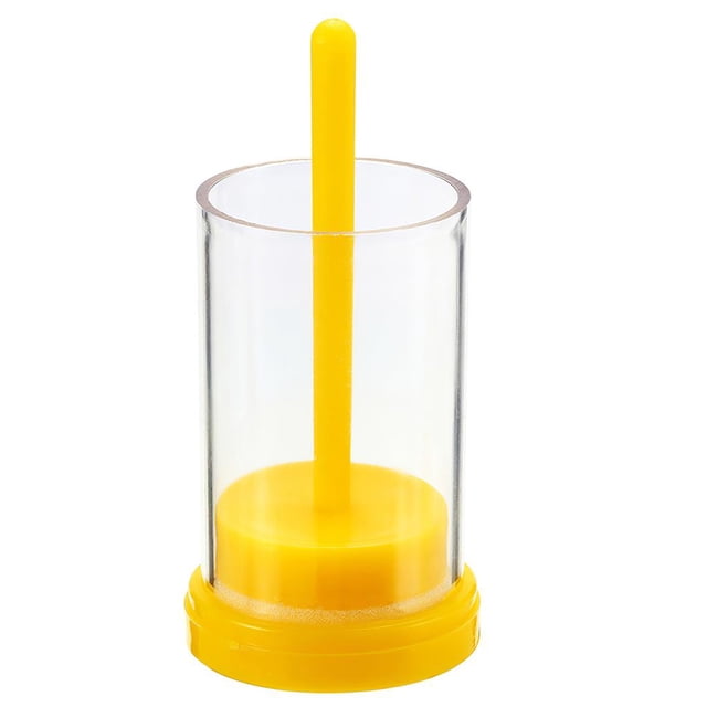 Apicultura Queen Marker Bottle Bee Mark Cage Plastic One Handed Marking Catcher Con Émbolo Jardín Apicultor Felpa Queen Bee Marking Cage Monstrate TO005008-00