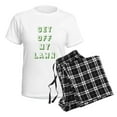 thumbnail image 4 of CafePress - Get Off My Lawn Women's Light Pajamas - Women's Short Sleeve Print T-Shirt and Pants Light Cotton Pajama Set, 4 of 7