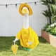 thumbnail image 5 of Impermeable de ganso creativo con sombrero, ropa de ganso para césped para fiestas en playa, al libre y decoración para fiestas en piscina. con paraguas, 5 of 5