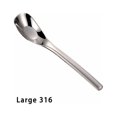 thumbnail image 3 of facefd Spoon Stainless Steel Polishing Cute Durable Portable Spoons Tableware Flatware Kitchen Dinning Dinnerware Accessories 316 L, 3 of 8