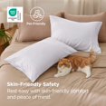 thumbnail image 4 of Juego de 2 Fundas de Almohada Bedsure Blancas 51x66 cm Microfibra, 4 of 8