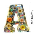 thumbnail image 3 of Tkrady Random Floral Resin Night Light, Floral Resin Letter, Pressed Flower Resin Letters with LED Light for Wife,Mother, Birthday Gift for Her, Mother's Day, 3 of 7
