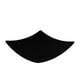 thumbnail image 1 of Juego 6 Platos Cuadrado Curvo 24 cm Melamina Negro Travessa, 1 of 1