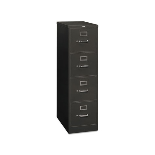 310 Series Four-Drawer Full-Suspension File Cabinet can Accomodate Letter, 15w x 26.5d x 52h, Charcoal - image 1 of 1