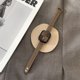 thumbnail image 1 of Correa de muñeca delgada para Apple Watch Band 38mm 40mm 42mm 44mm 41mm 45mm Correa de cuero delgada para iwatch Series 7 6 5 4 3 2 se Bands Tan Jianjun unisex, 1 of 2