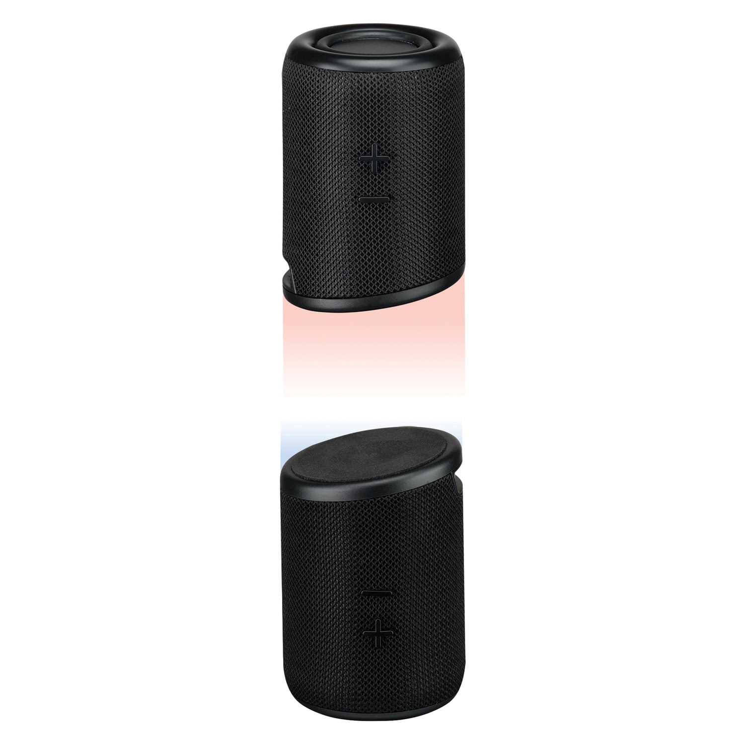 iLive Magnetic+ Portable Bluetooth Stereo Speakers, True Wireless, Black, ISB2133B, ISB2133B