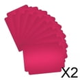 thumbnail image 1 of 2x10x Divisores De Tarjetas Comerciales, Caja De Tarjetas, Divisores De Páginas De Tarjetas Para Juegos, Tarjetas, Color Rojo Rosa, 1 of 8
