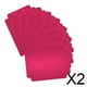 thumbnail image 1 of 2x10x Divisores De Tarjetas Comerciales, Caja De Tarjetas, Divisores De Páginas De Tarjetas Para Juegos, Tarjetas, Color Rojo Rosa, 1 of 8