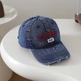 thumbnail image 5 of ZHOGXU Kids Letter Baseball Cap Adjustable Boy Girl Sun Hat Sport Wear, 5 of 5